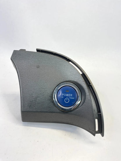 12-15 TOYOTA PRIUS IGNITION START/STOP BUTTON SWITCH W BEZEL TRIM 5504447061 OEM