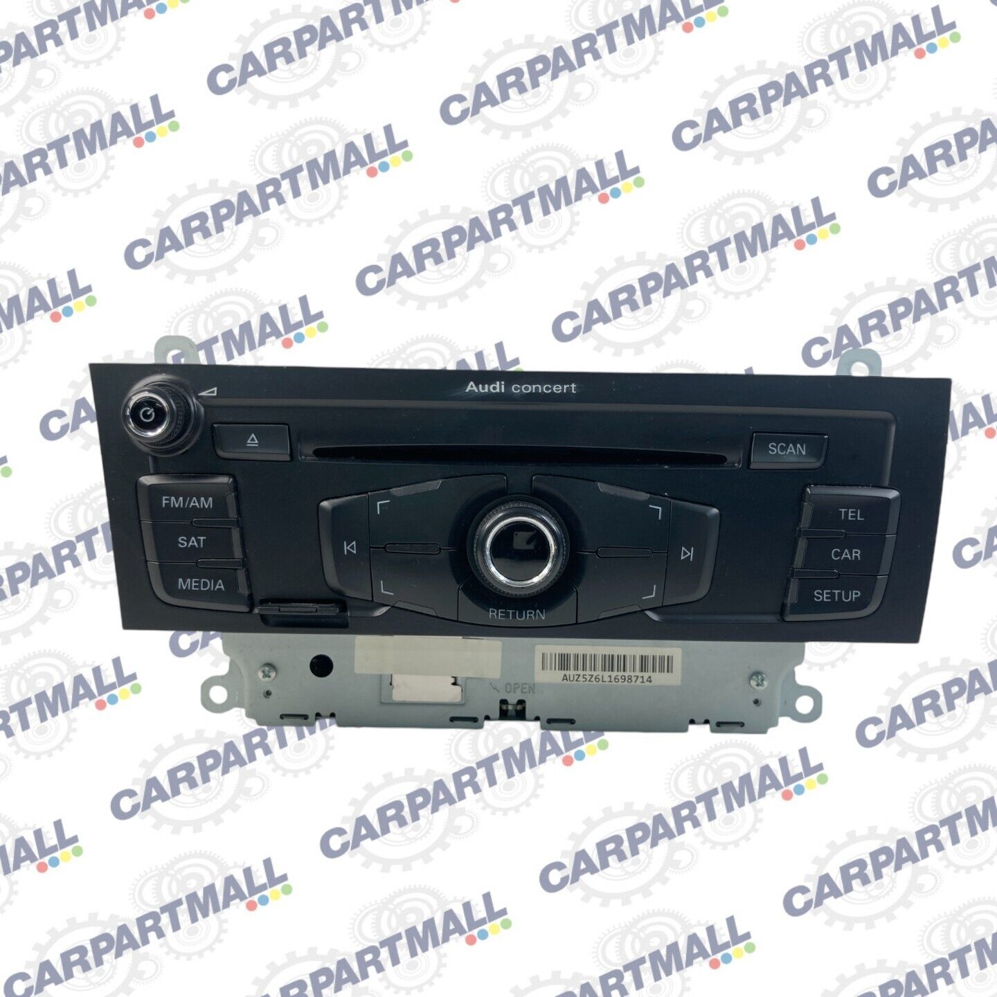 2010-2012 Audi A4 Quattro Radio AM/FM CD Player Stereo Receiver 8T1-035-186-R