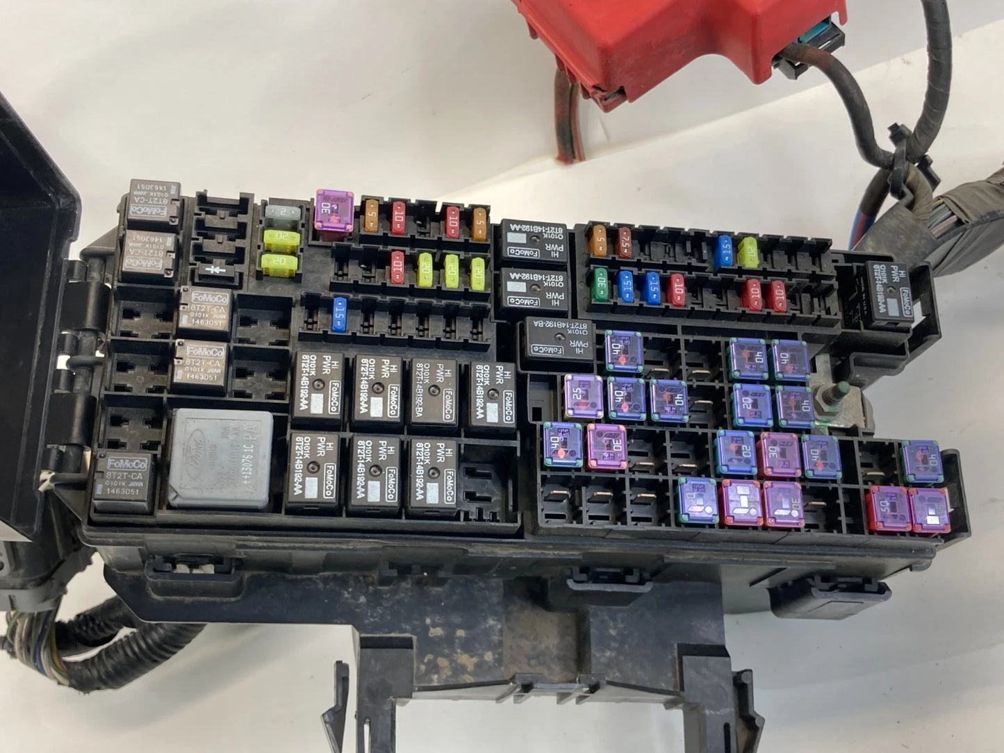 11-15 EXPLORER INTERCEPTOR UTILITY 3.7L ENGINE FUSE RELAY BOX BLOCK MODULE ASSY