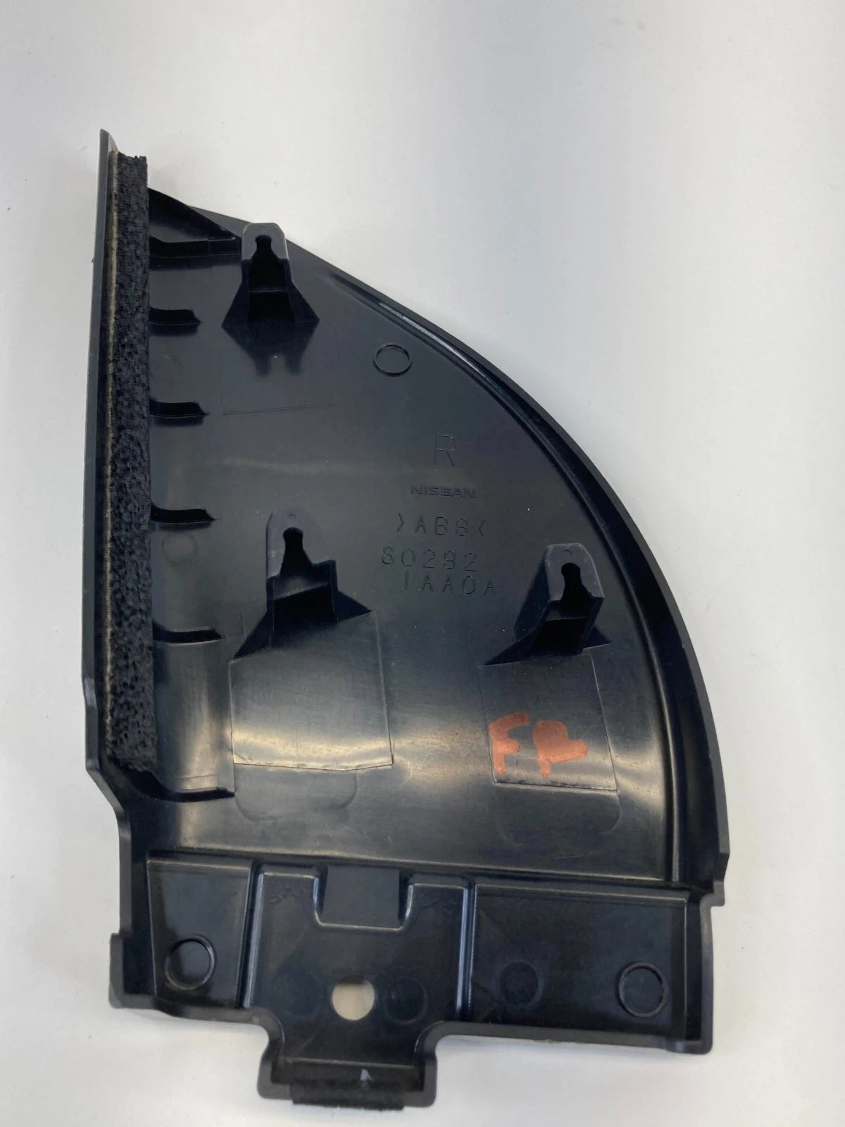 2009-2014 NISSAN MURANO FRONT RIGHT SIDE INTERIOR DOOR MIRROR COVER 80292-1AA0A