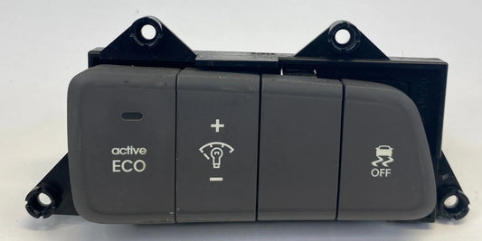 11-16 HYUNDAI ELANTRA LEFT DASH ACTIVE ECO DIMMER TRACTION CONTROL SWITCH OEM