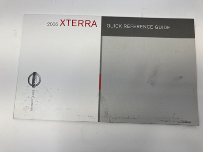 2006 Nissan Xterra SE SUV Owners Manual Guide Infomation Book OEM