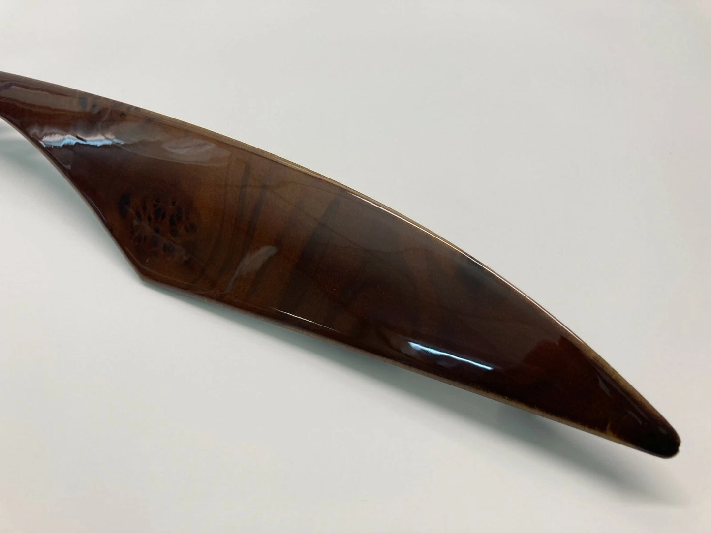 13-16 LINCOLN MKZ RR RH SIDE INNER DOOR HANDLE PANEL WOODGRAIN DP53F274W38A OEM