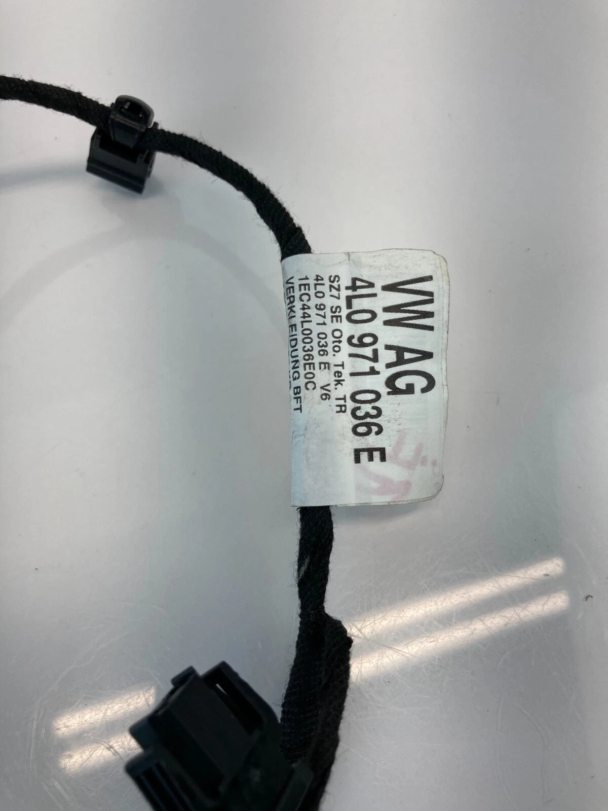 2007 2008 2009 AUDI Q7 FRONT RIGHT PASSENGER SIDE DOOR WIRING WIRE HARNESS OEM