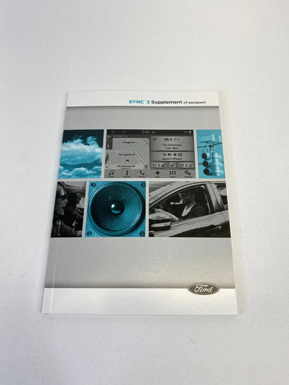2016 FORD FOCUS OWNERS MANUAL REFERENCE GUIDE WARRANTY INFORMATION W/ CASE SET