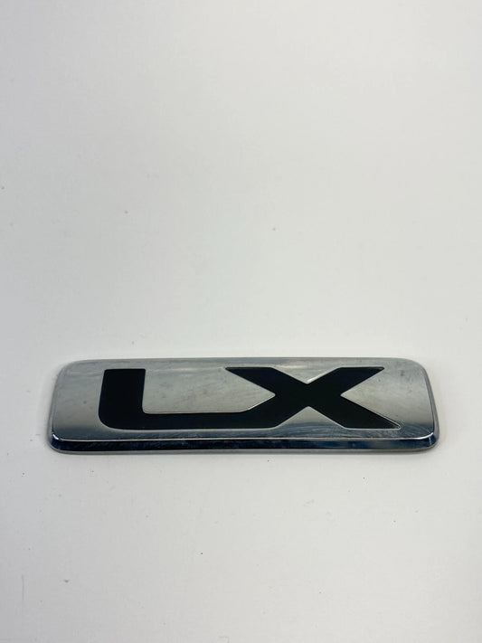 2000-2006 MAZDA MPV REAR TRUNK EMBLEM LX LOGO SYMBOL SIGN CHROME LC70-51761 OEM