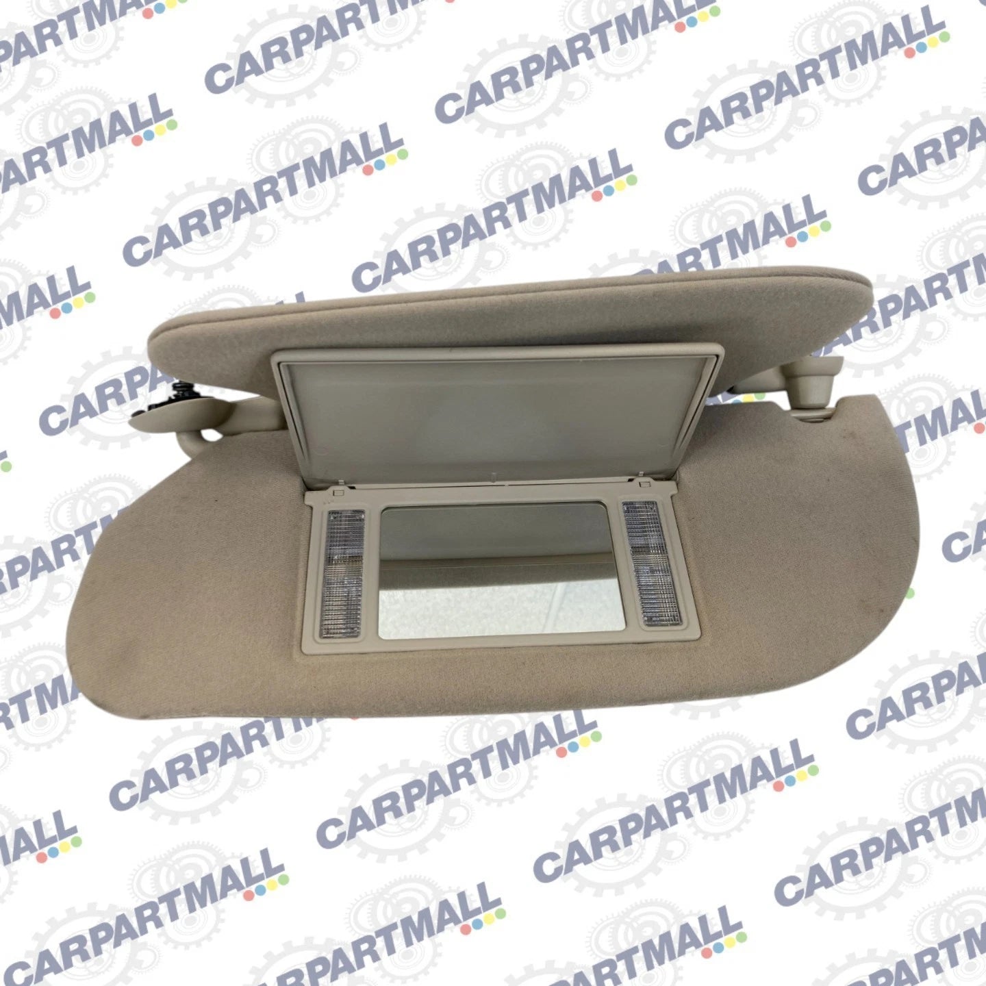 1998-2002 LINCOLN TOWN CAR SUN VISOR DRIVER LH SIDE LIGHTED MIRROR SUNSHADE OEM