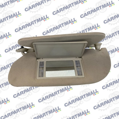 1998-2002 LINCOLN TOWN CAR SUN VISOR DRIVER LH SIDE LIGHTED MIRROR SUNSHADE OEM