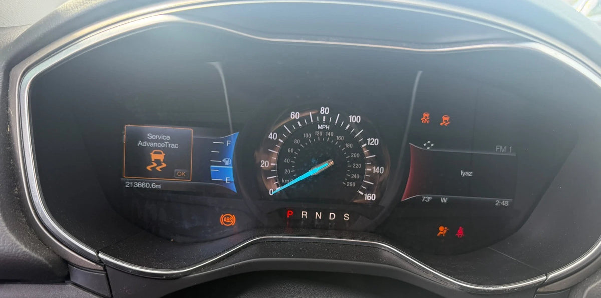 2016 FORD FUSION 2.0L SPEEDOMETER INSTRUMENT CLUSTER 213K MILES OEM FS7T-10849-J