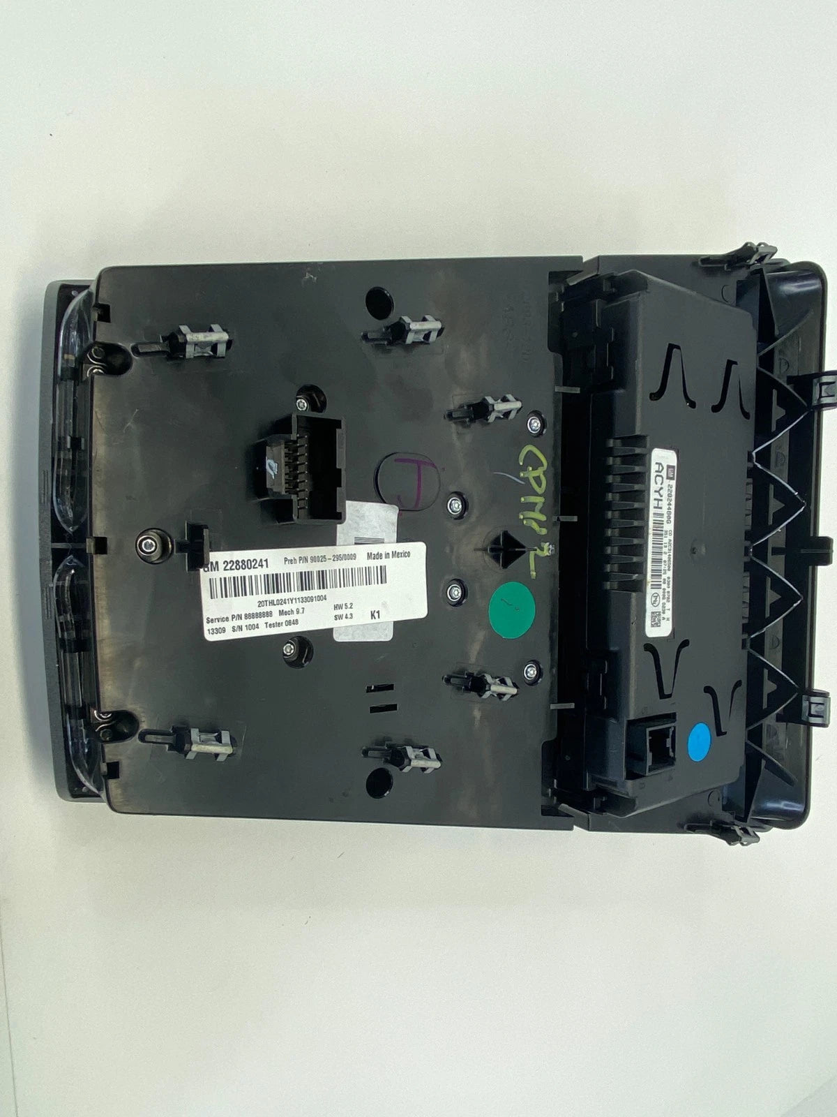 2012-2015 CHEVROLET EQUINOX RADIO HEATER CONTROL PANEL MONITOR 22880241 OEM