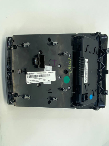 2012-2015 CHEVROLET EQUINOX RADIO HEATER CONTROL PANEL MONITOR 22880241 OEM