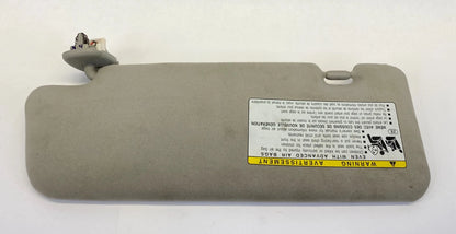 10-15 TOYOTA PRIUS FRONT RIGHT PASSENGER SUNVISOR SUN VISOR SHADE OEM
