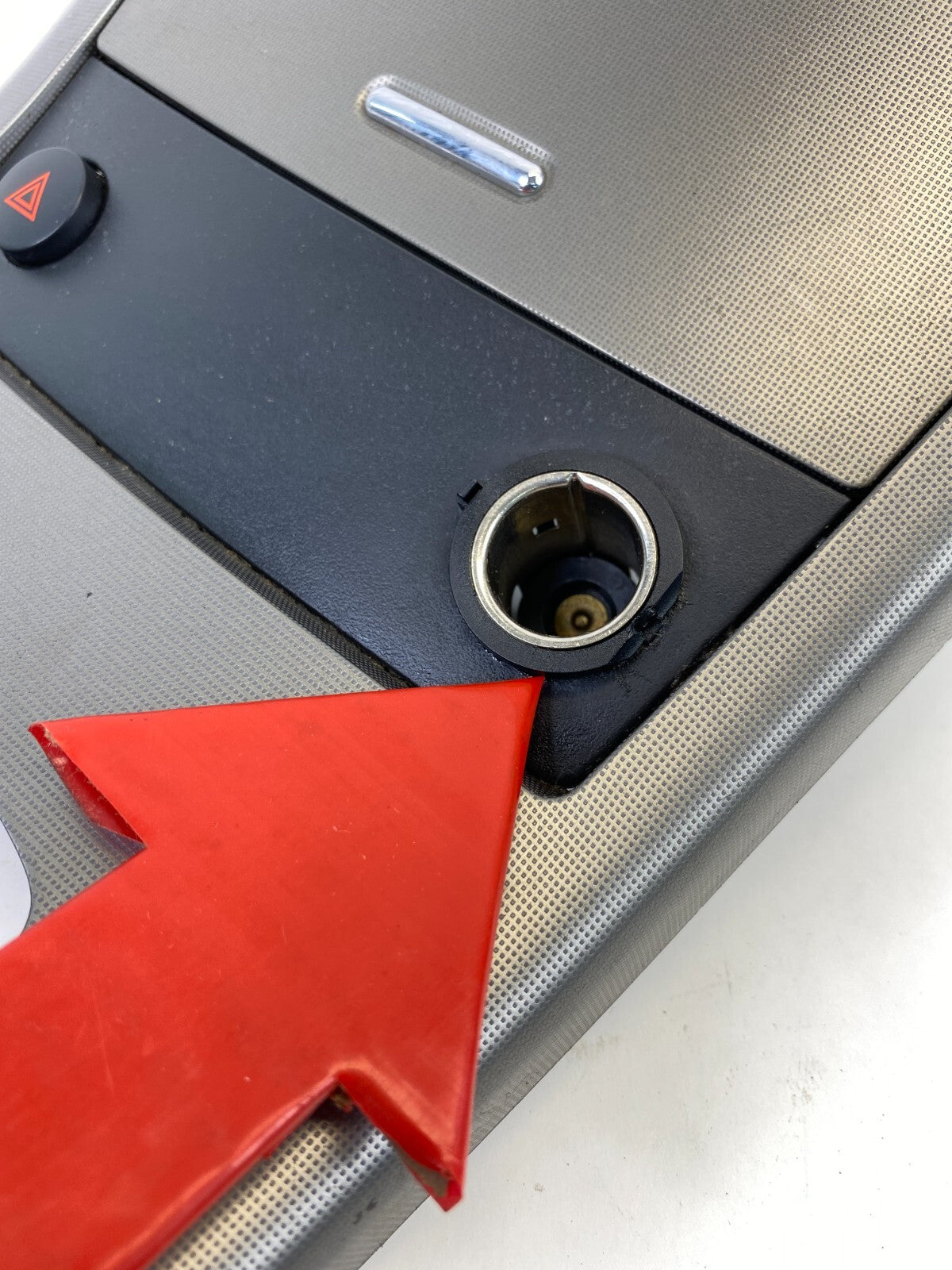 05 06 Nissan Altima Center Console Shifter Bezel Trim Panel & Hazard Switch OEM