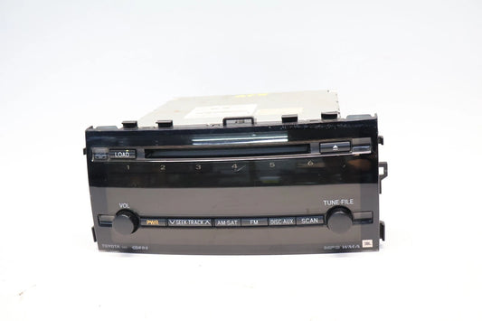 2006-2009 TOYOTA PRIUS AM FM RADIO STEREO RECEIVER 6 DISC CD PLAYER 86120-47210