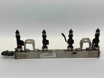 08-11 FORD FOCUS 13-20 FUSION AT FUEL INJECTION RAIL W/ INJECTORS 4M5G9D280D OEM
