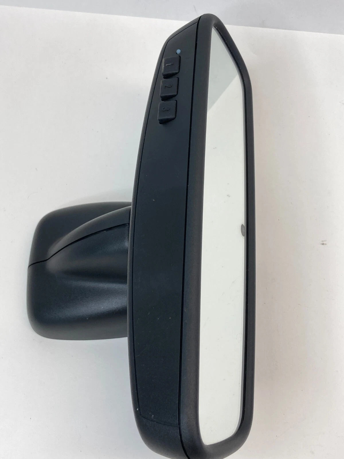 09-15 JAGUAR XF XFR INTERIOR REAR VIEW MIRROR BLACK W AUTO DIMMING 6H4217A679BA