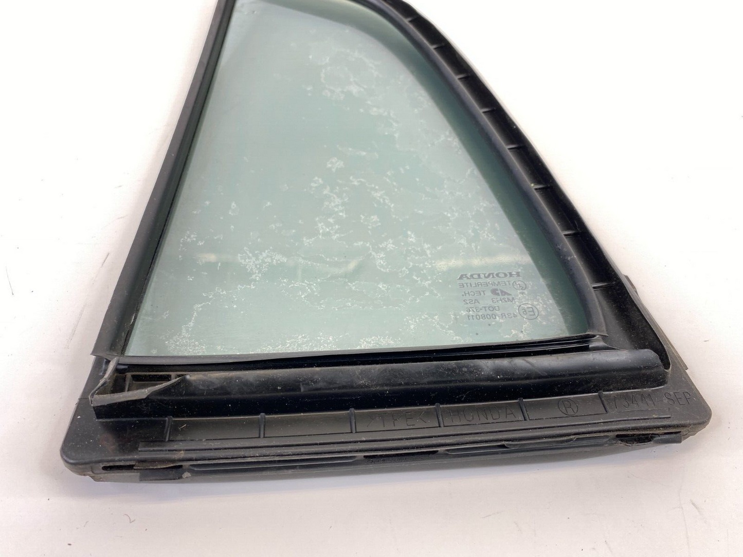 2004-2008 Acura TL Rear Right Passenger Side Door Window Quarter Glass 73441-SEP