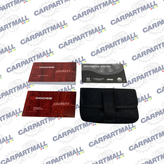 2009 DODGE JOURNEY OWNER'S MANUAL & WARRANTY INFORMATION GUIDE BOOK W/ CASE OEM