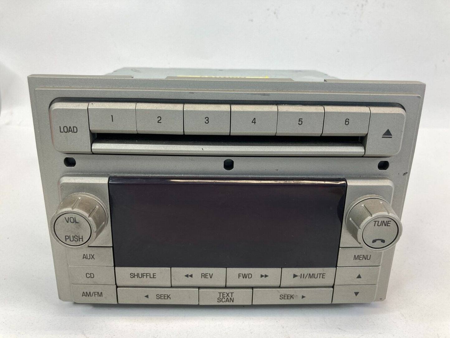 2007 07 Lincoln MKZ Radio AM/FM 6 Disc CD Player Receiver 7H6T-18C815-AG OEM