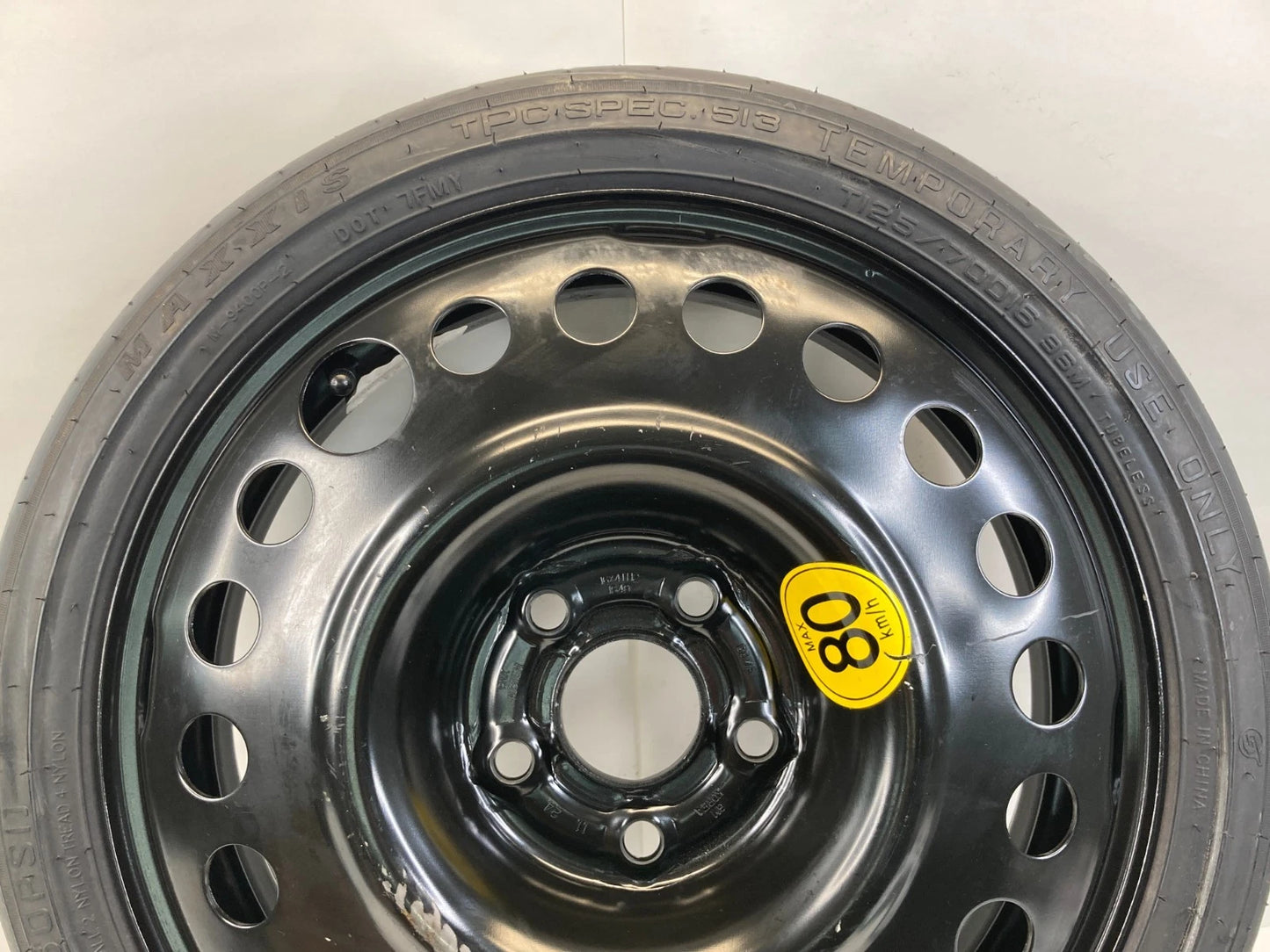2015-2022 Chevrolet Trax Emergency Spare Tire Wheel Compact Donut T125/70D16 96M