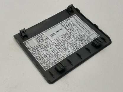 2003 03 Hyundai Santa Fe 3.5L Fuse Box Fusebox Access Panel Cover Lid Trim OEM