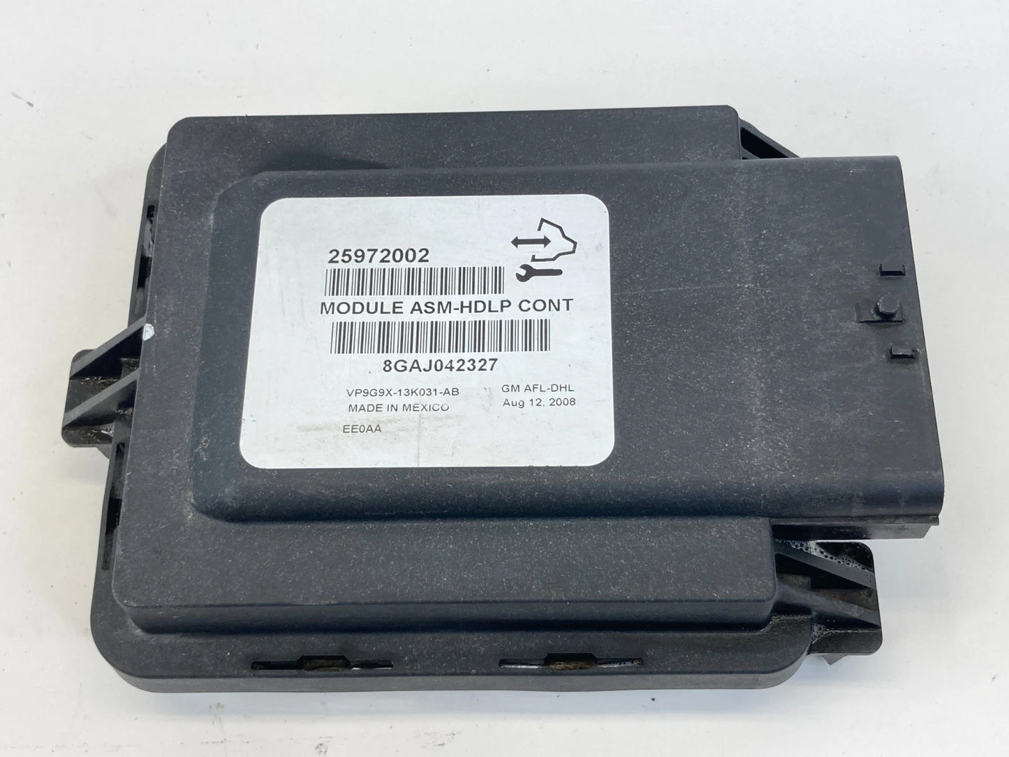 2008 2009 CADILLAC CTS HEADLIGHT HEAD LAMP LEVELING CONTROL MODULE 25972002 OEM