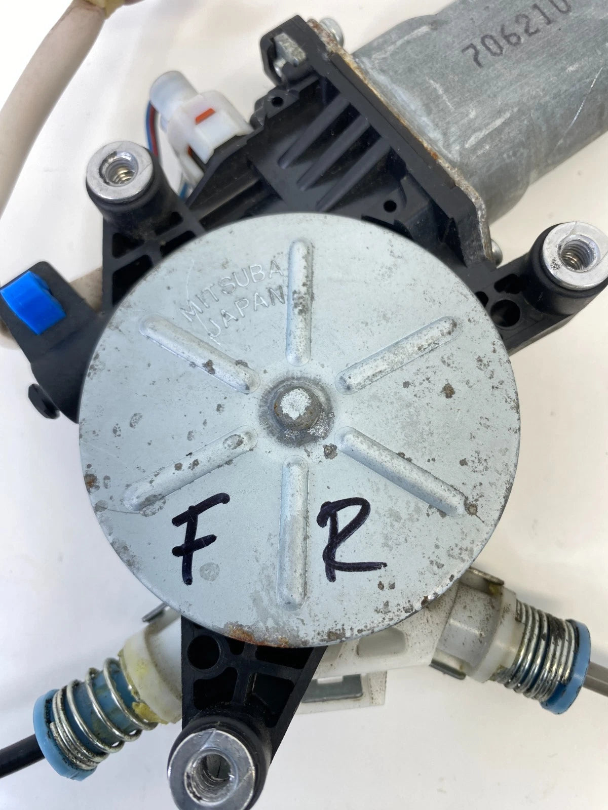 2007 2008 HONDA FIT FRONT RIGHT SIDE DOOR POWER WINDOW MOTOR W/ REGULATOR OEM