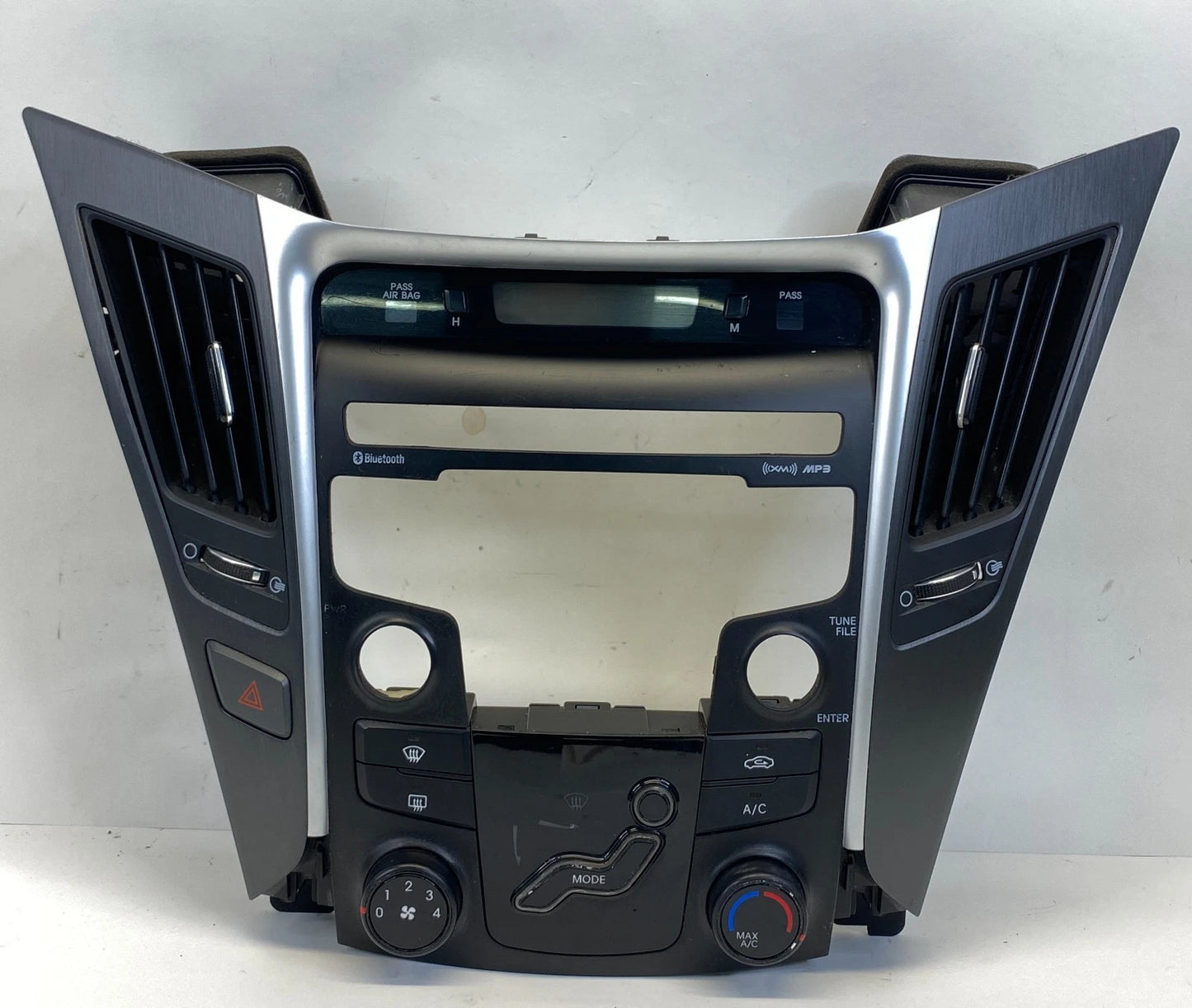 2011-2014 HYUNDAI SONATA DASH RADIO BEZEL CLIMATE CONTROL CLOCK 97250-3Q000 OEM
