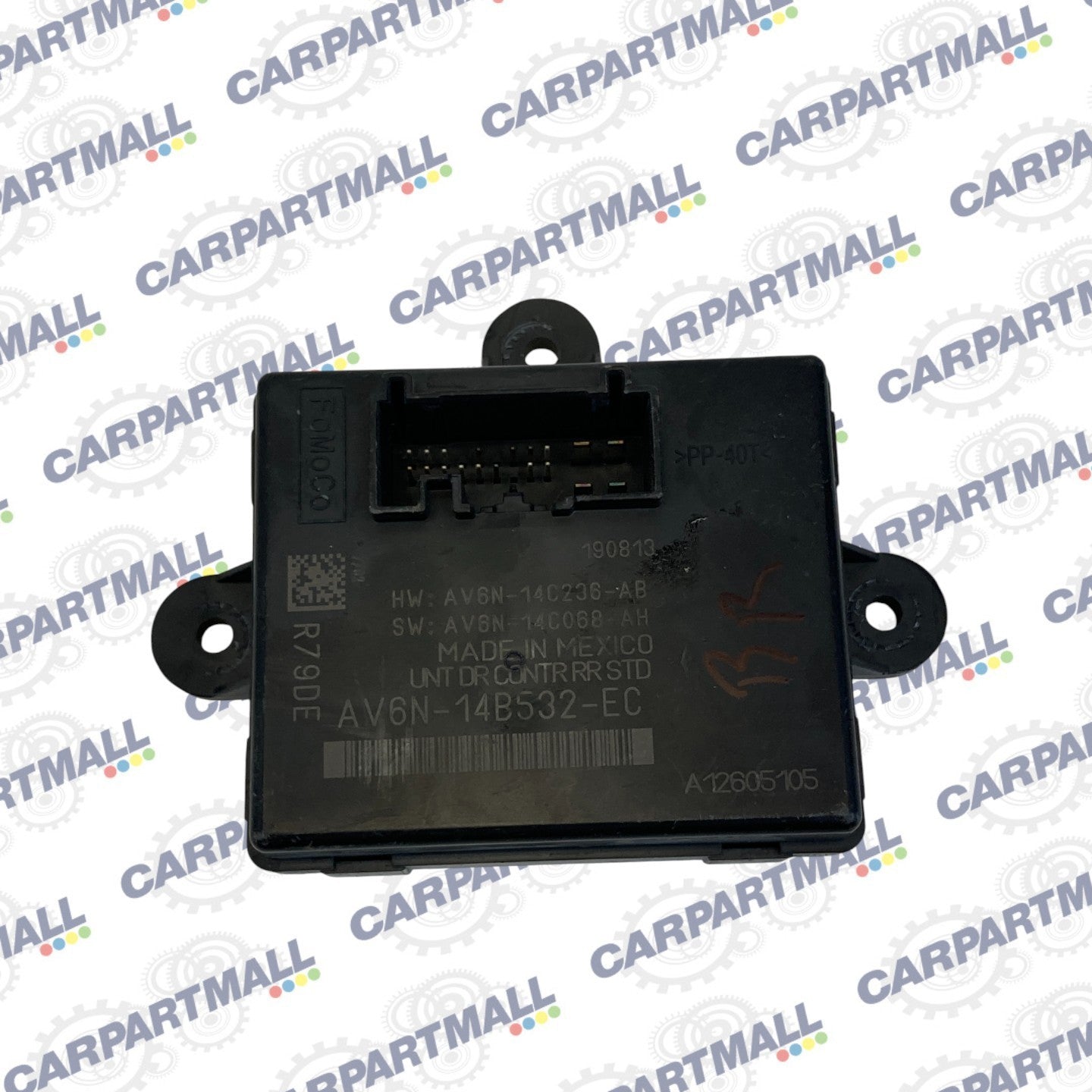 2013-2018 Ford C-MAX Energi Rear Right Back Side Door Control Module OEM