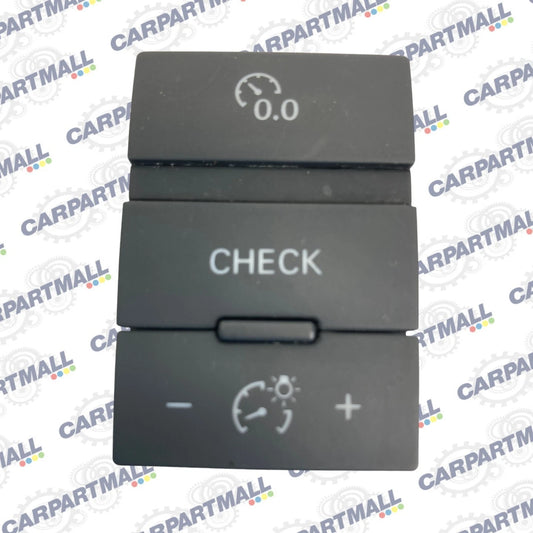 07 08 AUDI A6 DASH TRIPOMETER MULTIFUNCTION BUTTON SWITCH ASSEMBLY 4F0927123B