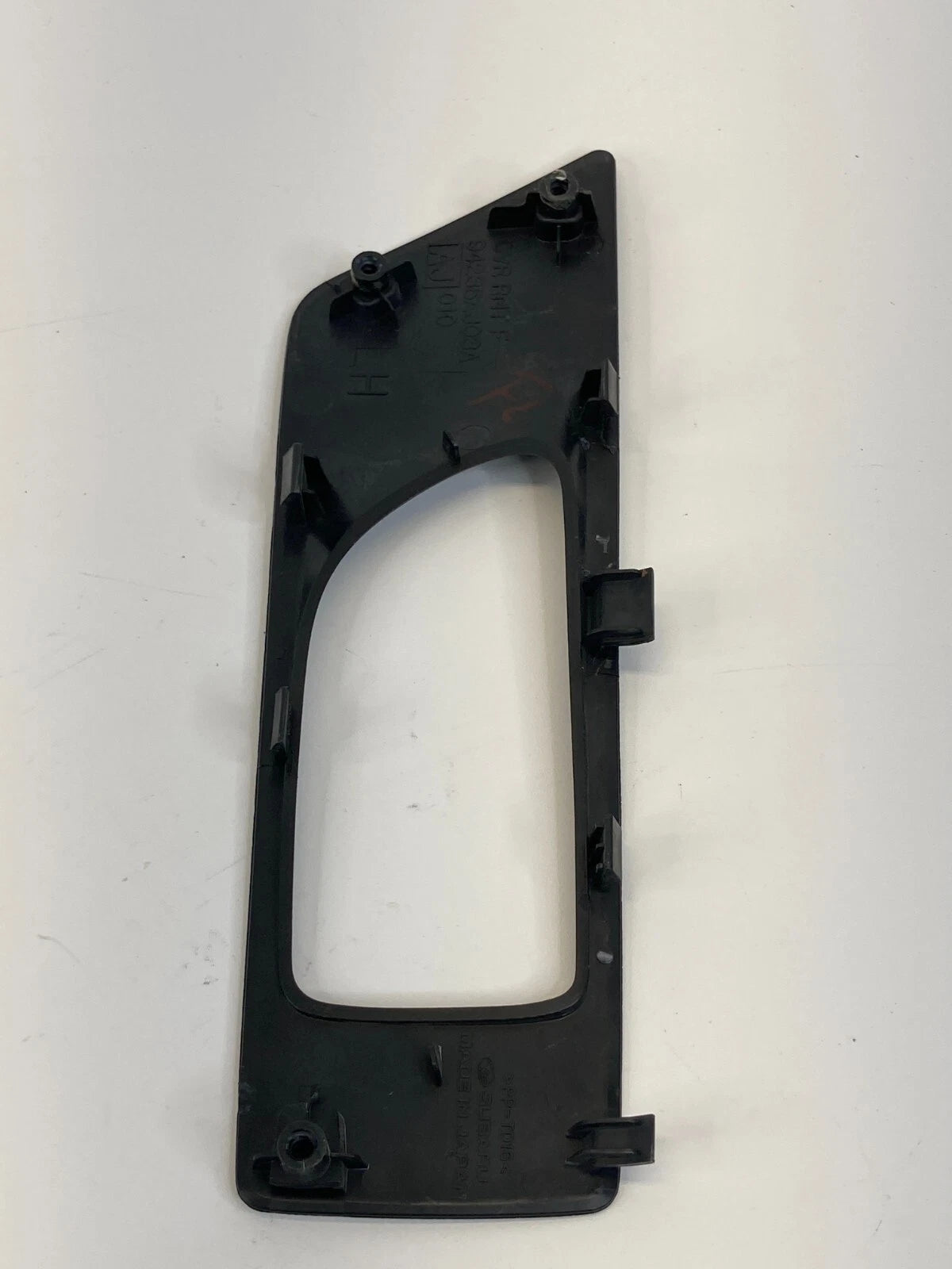 2010-2014 SUBARU LEGACY FRONT LEFT SIDE INTERIOR DOOR HANDLE BEZEL 94236AJ03A