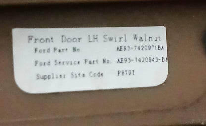 10-12 LINCOLN MKT FRONT LEFT DRIVER INNER DOOR TRIM PANEL MOLDING AE937420971