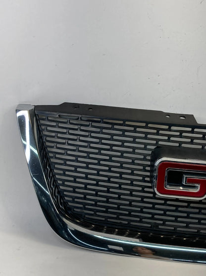 2007-2012 GMC ACADIA FRONT BUMPER UPPER CHROME GRILL GRILLE TRIM 15209577 OEM