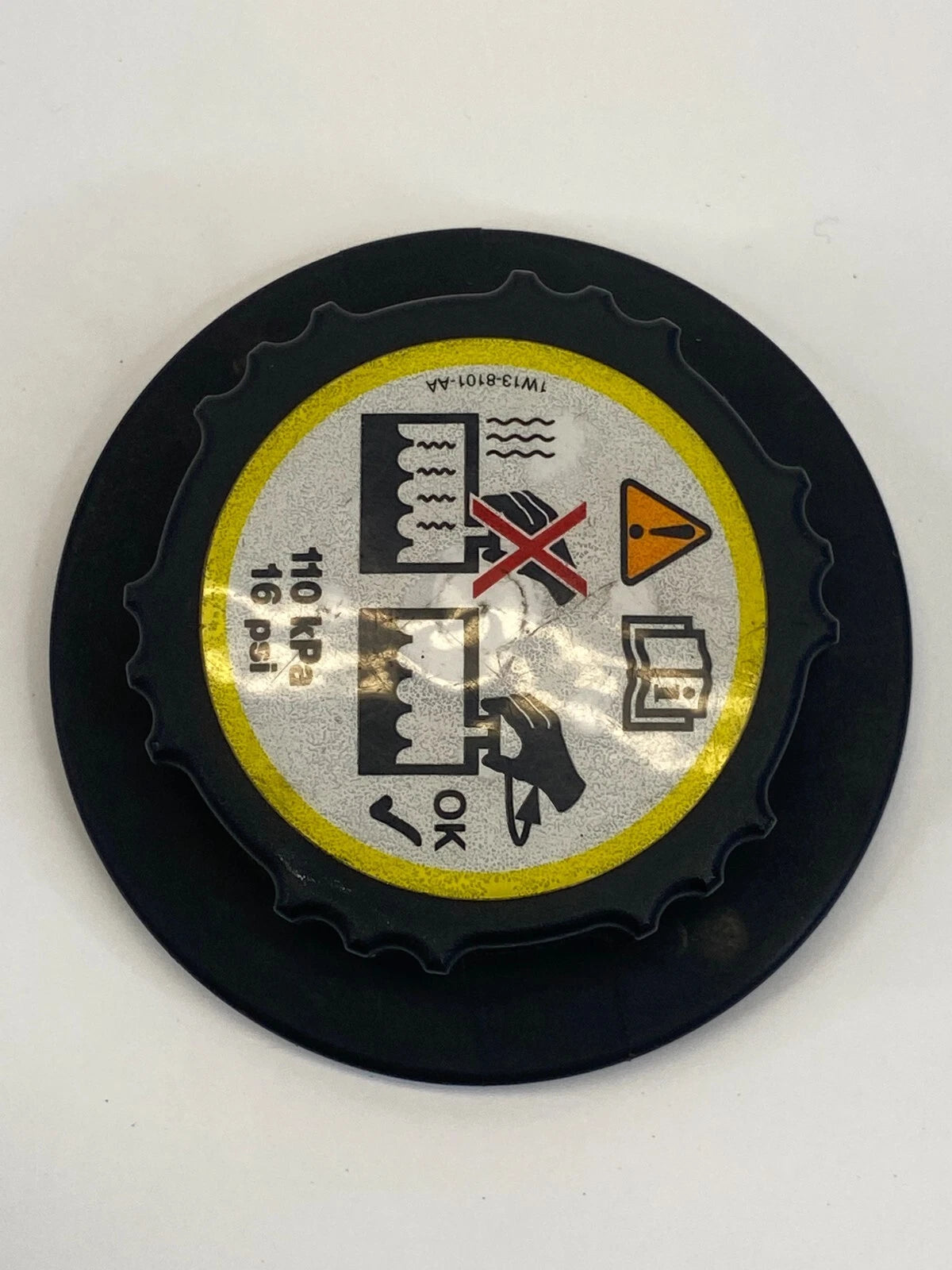 2007-2015 LINCOLN MKX 3.5L ENGINE RADIATOR COOLANT RESERVOIR TANK CAP 1W138101AA