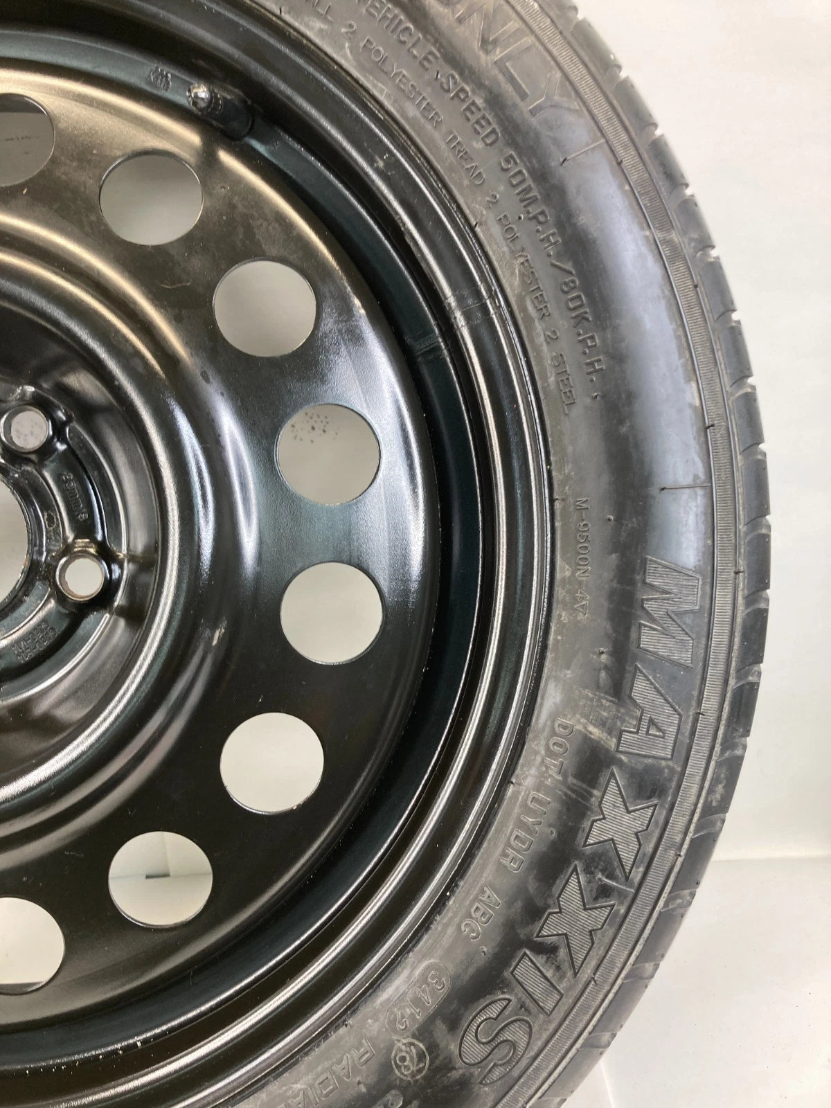 2013-2019 Ford Escape Emergency Spare Tire Wheel Compact Donut T155/70R17 110M