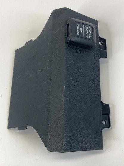 2009-2013 HONDA FIT CENTER DASH POWER OUTLET LOWER BEZEL COVER 77295-TF0-J0 OEM