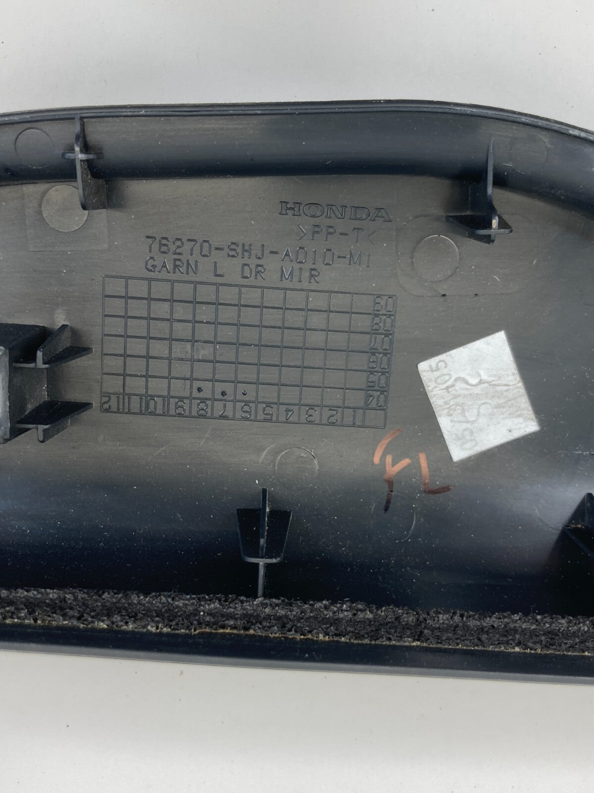 2005-2010 Honda Odyssey Front Left Inner Corner Mirror Cover 76270-SHJ-A010 OEM