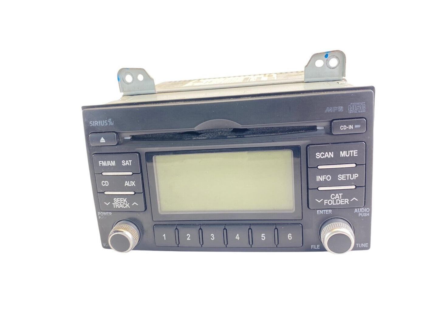 2010-2012 Kia Sedona AM/FM CD Disc MP3 Player Radio Receiver 96130-4D100 Sirius