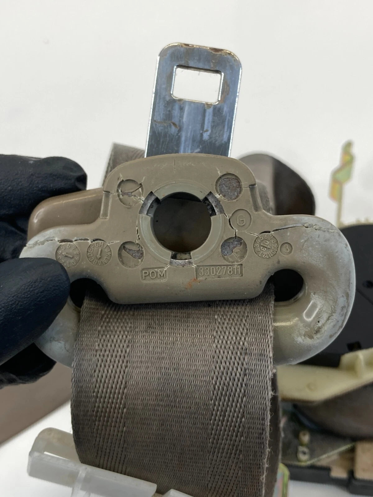 2003 2004 JAGUAR S-TYPE FRONT LEFT DRIVER SIDE SEAT BELT RETRACTOR ASSY OEM