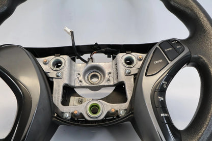 2014-2016 HYUNDAI ELANTRA DRIVER STEERING WHEEL W/ CRUISE CONTROL SWITCHES OEM