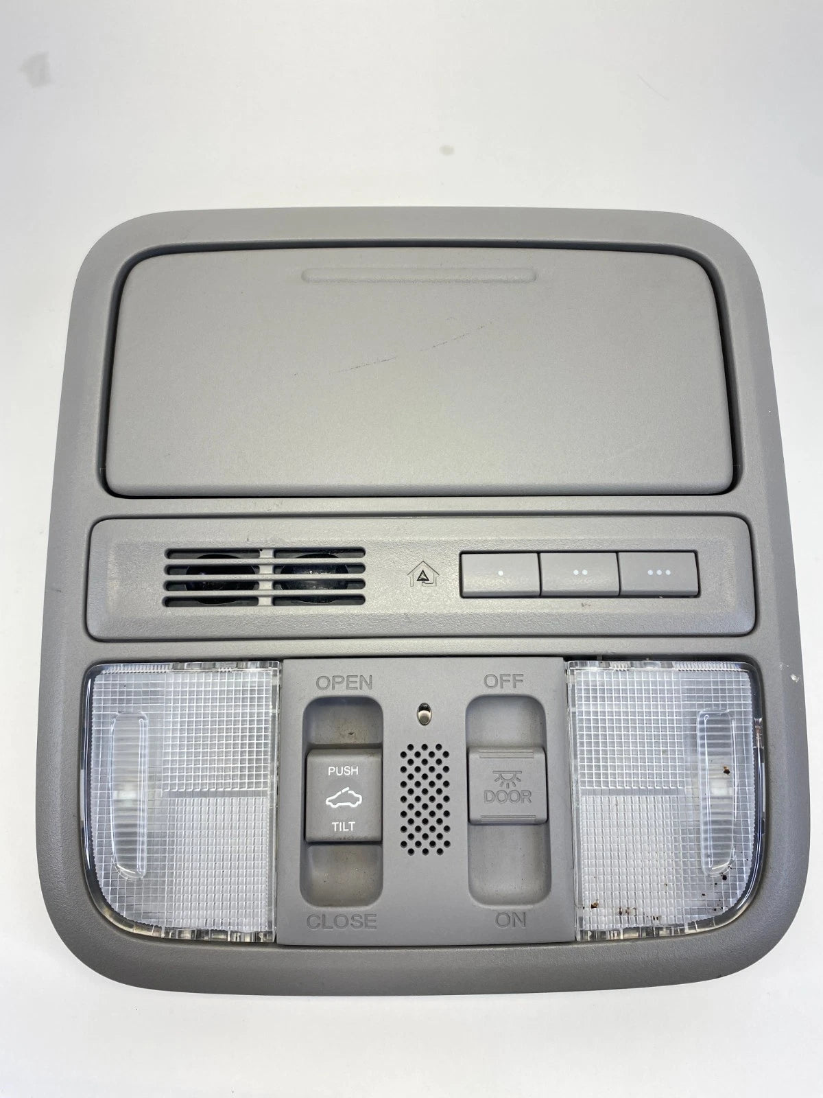 2011-2017 HONDA ODYSSEY OVERHEAD CONSOLE DOME LIGHT W/ HOMELINK & SUNROOF SWITCH