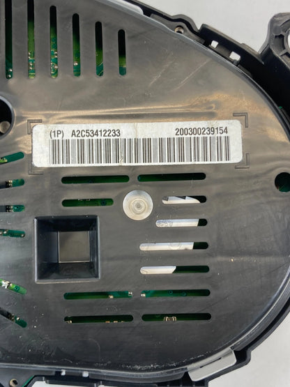 2012 CHEVROLET EQUINOX 2.4L AT INSTRUMENT CLUSTER SPEEDOMETER 208K 20907580 OEM