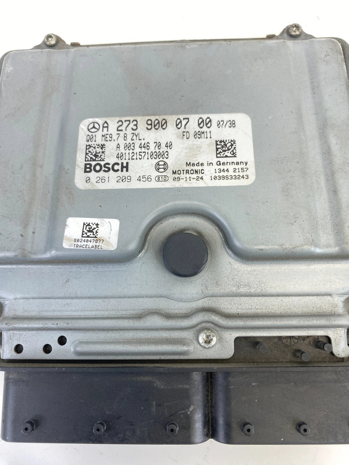 2007-2010 MERCEDES BENZ CL 550 5.5L V8 ENGINE CONTROL MODULE UNIT A2739000700