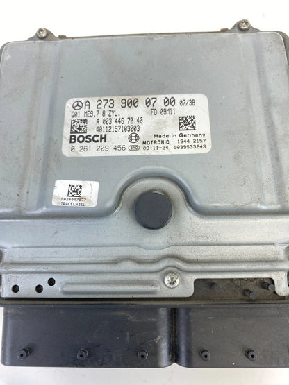 2007-2010 MERCEDES BENZ CL 550 5.5L V8 ENGINE CONTROL MODULE UNIT A2739000700