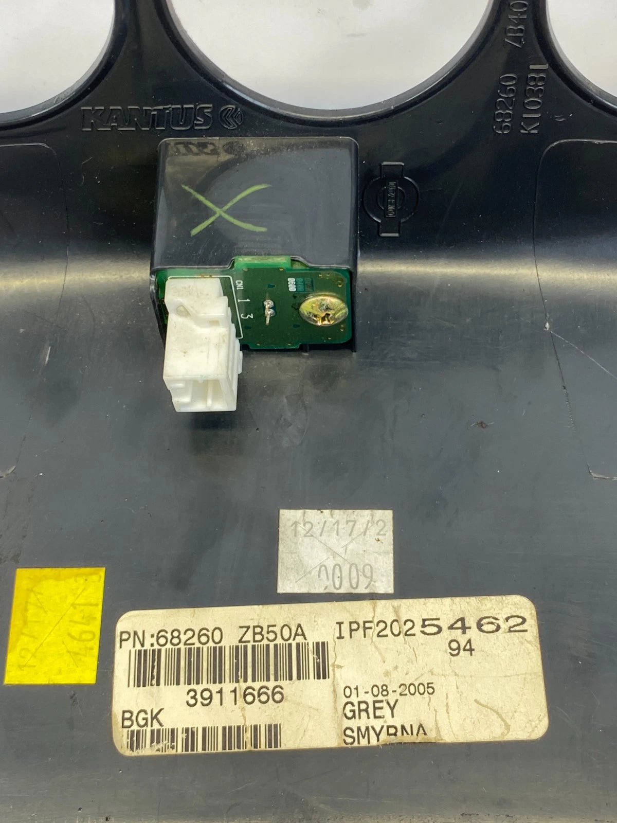 2005 2006 NISSAN ALTIMA HEATER A/C CLIMATE CONTROL TRIM BEZEL OEM 68260-ZB50A