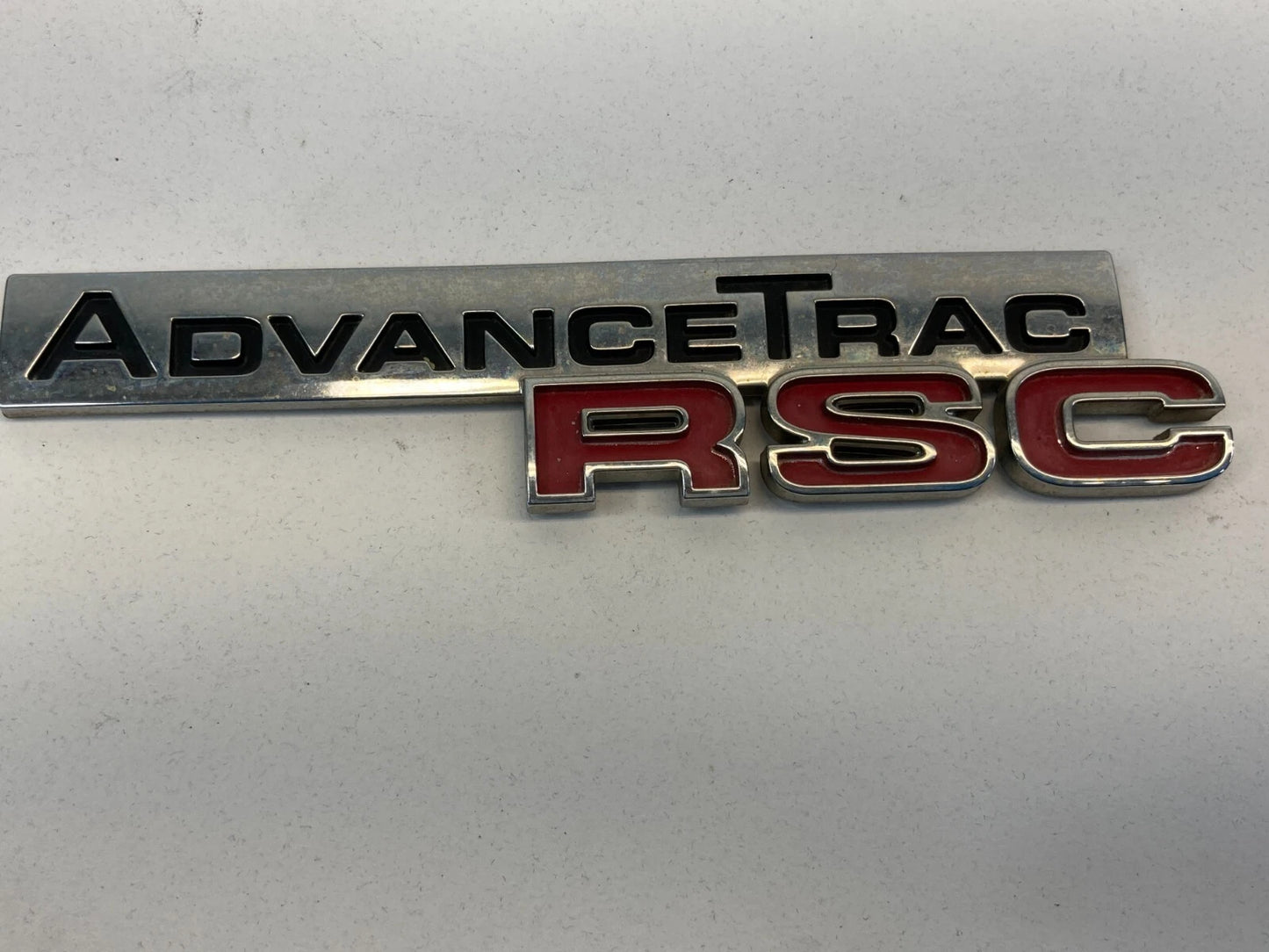 2006-2010 FORD EXPLORER REAR TRUNK LID ADVANCE TRAC RSC LOGO EMBLEM BADGE OEM