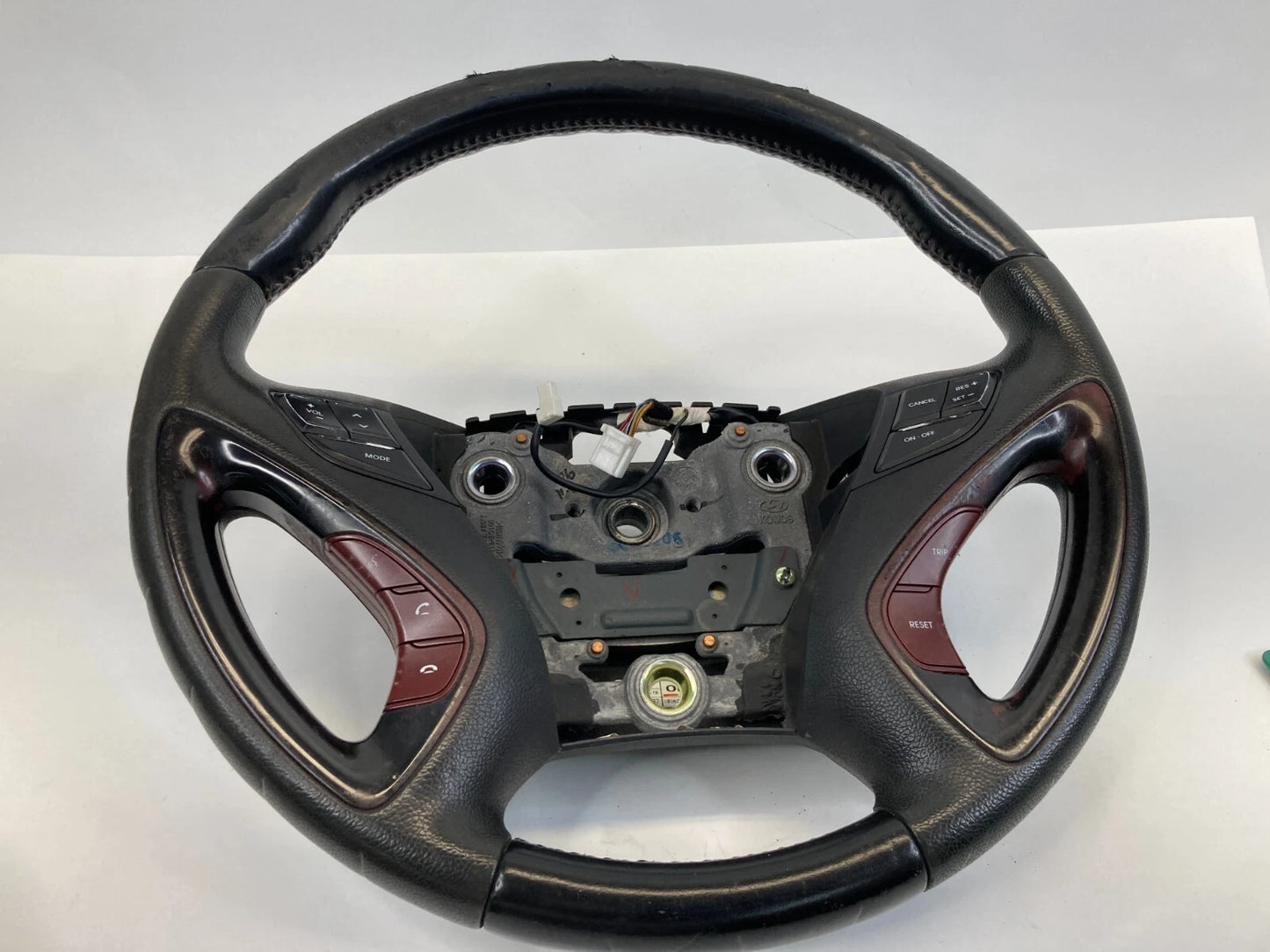 11-14 HYUNDAI SONATA STEERING WHEEL AUDIO & CRUISE CONTROL LEATHER 56110-3Q220WY