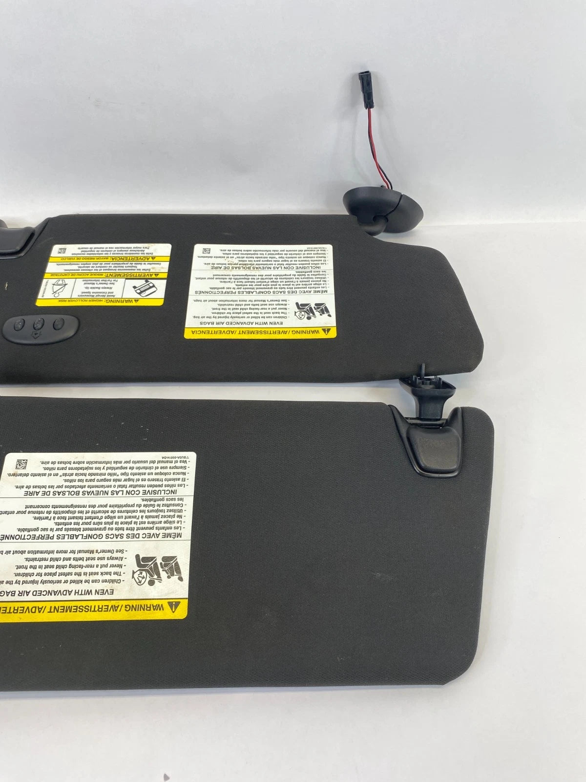 2011-2015 FORD EXPLORER ROOF LEFT & RIGHT SUNVISOR SUN VISOR SET PAIR