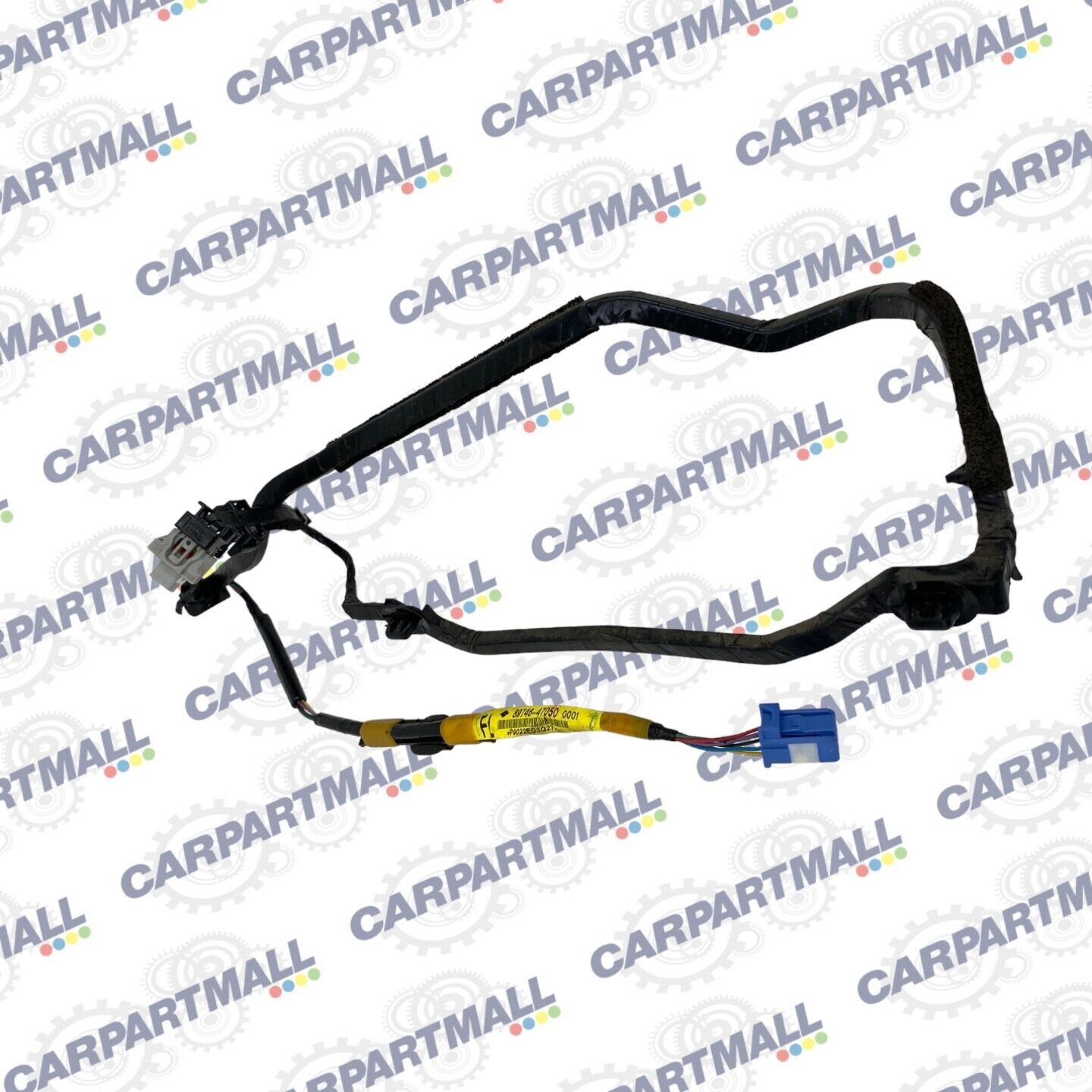 10-15 Toyota Prius Front Left Door Handle Frame With Wiring Harness 89746-47050