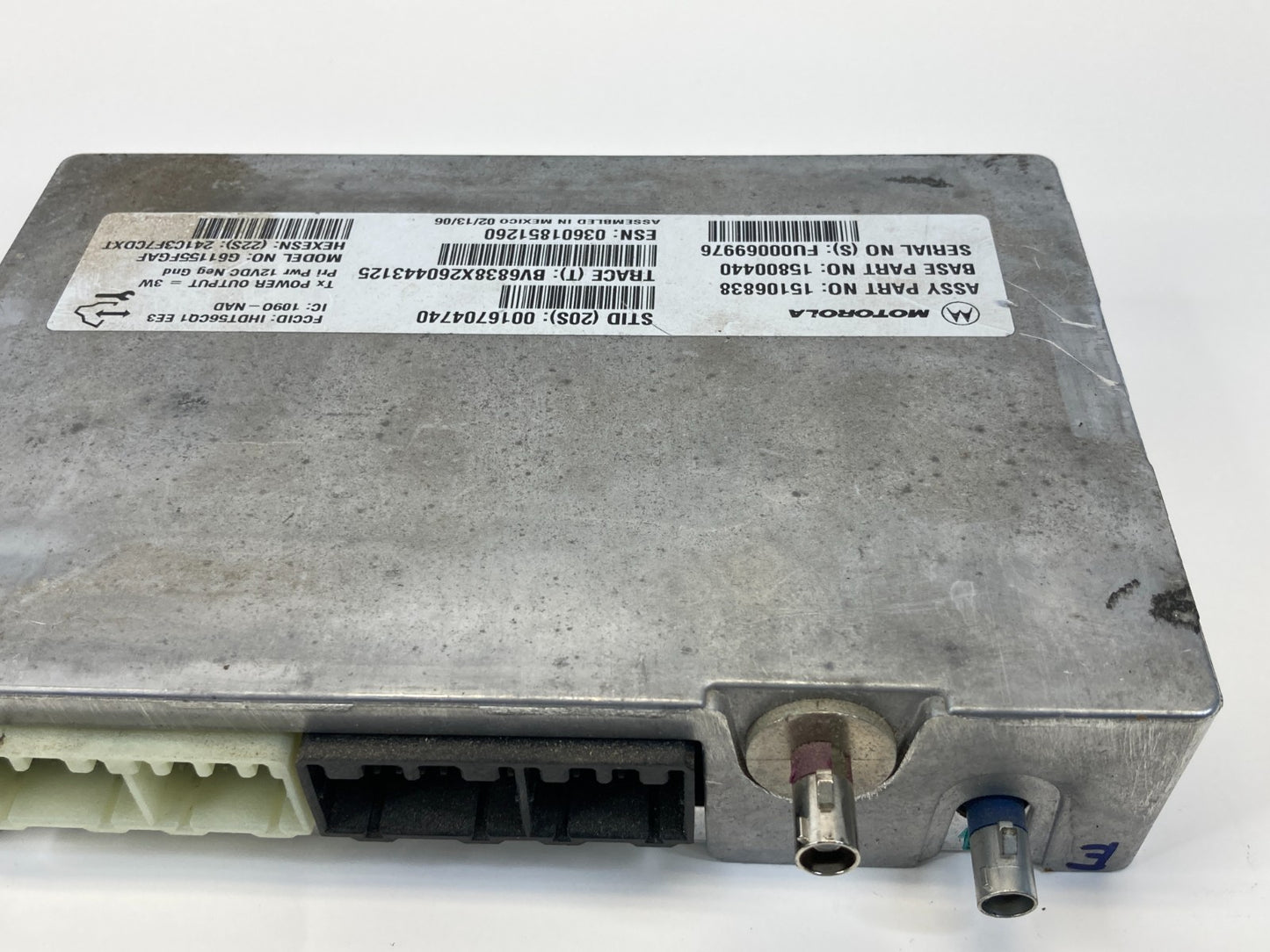 2007 GMC Yukon Chevy Tahoe Onstar Communication Control Module 15106838 OEM